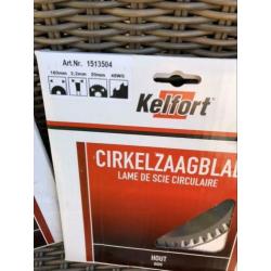 Nieuwe cirkelzaag bladen van Kelfort