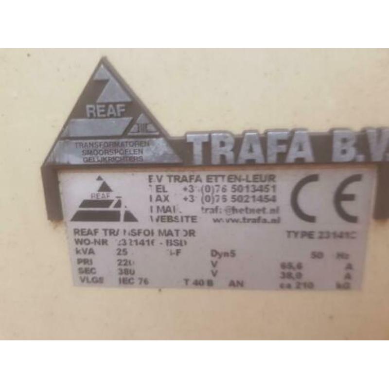 25 kVA tranformator 230 v/380v Trafa