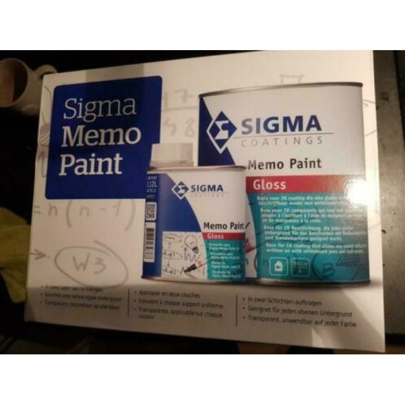 White Board Verf - Sigma Memo Paint