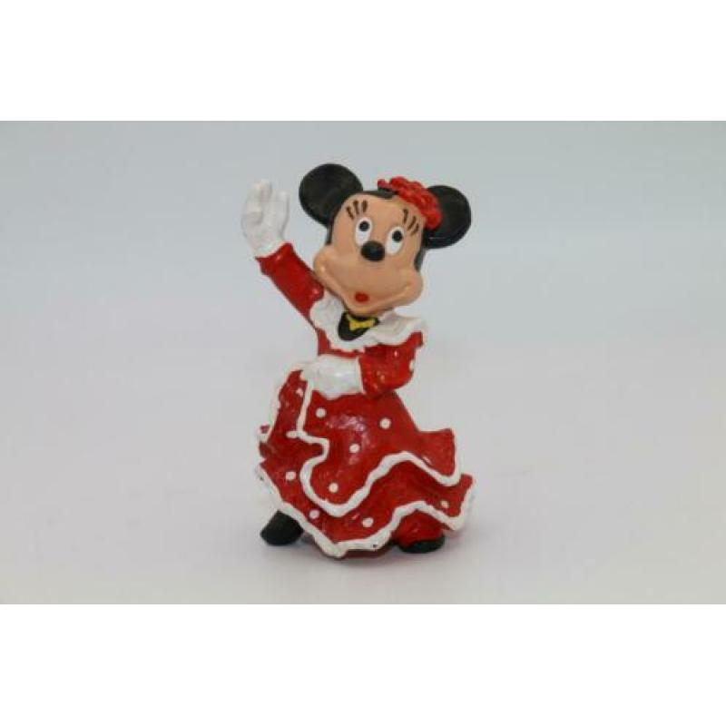 Minnie Mouse flamenco danseres Bullyland vintage cadeautip