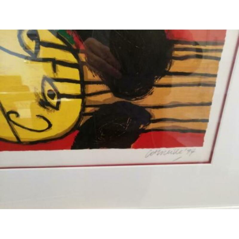 Corneille Femme Heureuse (Litho handgesigneerd '94)