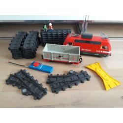 PLAYMOBIL locomotief met licht 4010