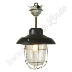 Stoere oude industriële hanglamp "Petrovice extended S"