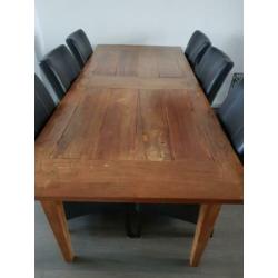 Eettafel hout