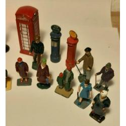 Dinky Toys, GB, telefooncel en figuurtjes etc