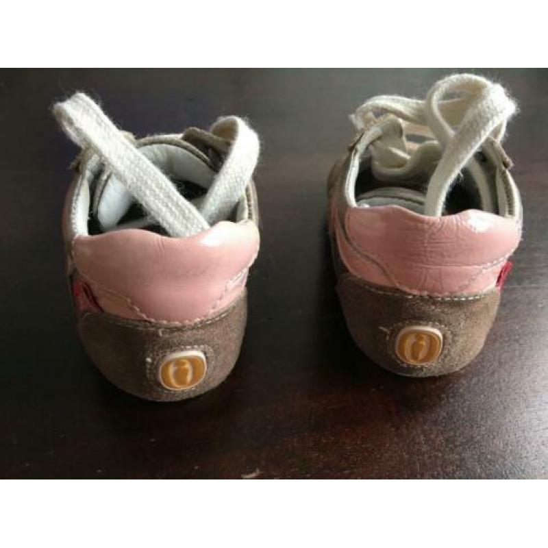 Babyschoentjes Shoesme meisje maat 21 roze glitters