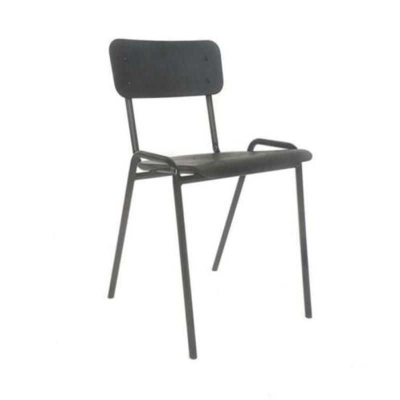 680x School chair vintage oude schoolstoelen cafe stoel 875