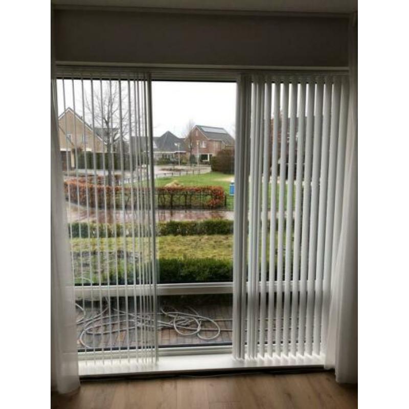 2x Luxaflex lamellen aluminium incl reserve lamellen