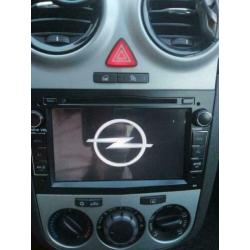 nieuw in doos dubbel din ANDROID 9 nav dvd Opel corsa d Astr