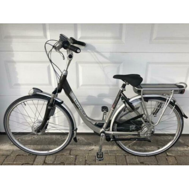 Gazelle marbella elektrische accu Goud D49 cm