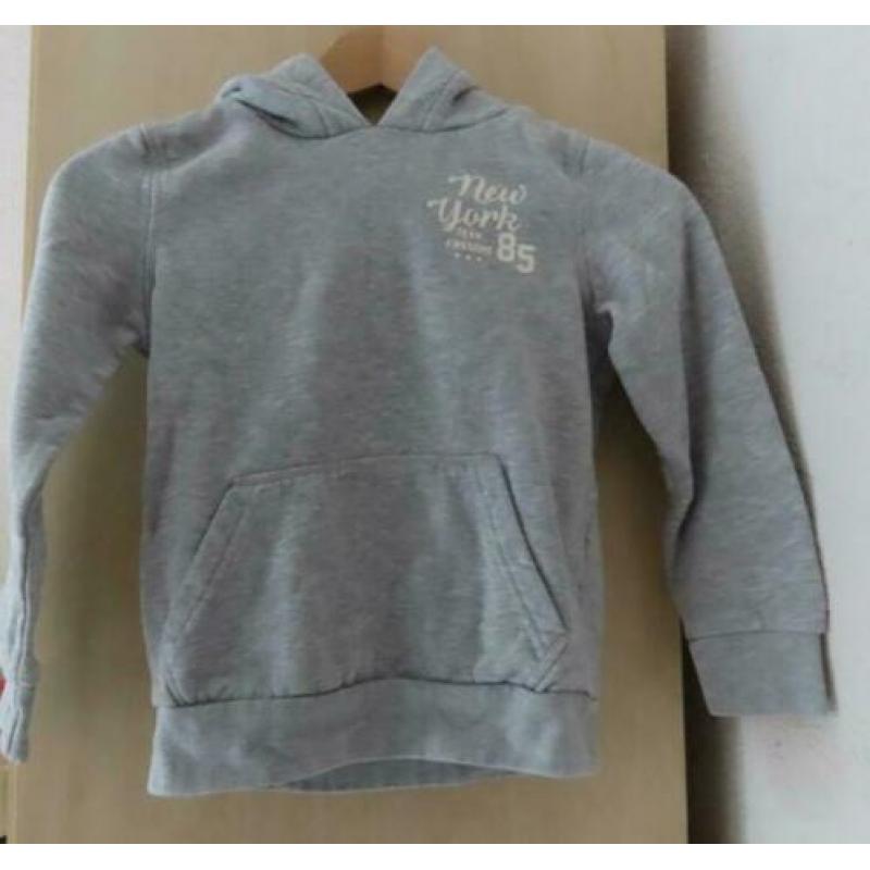 Palomino grijze hoody New York 85 maat 116