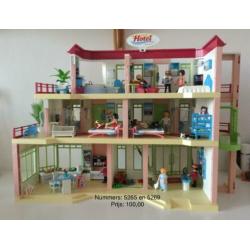 Playmobilhotel met toebehoren! Compleet!!