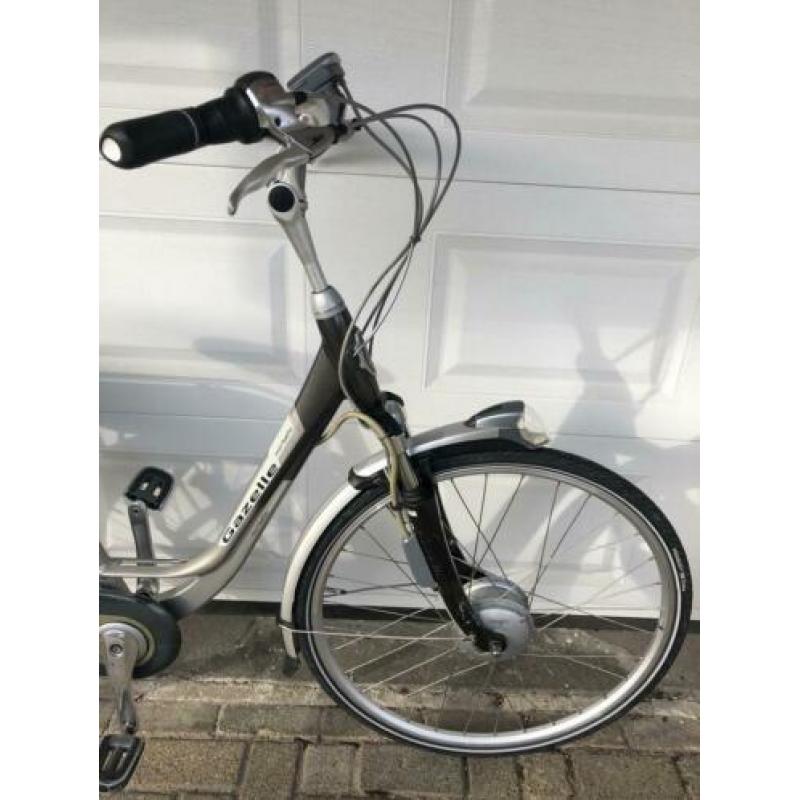 Gazelle marbella elektrische accu Goud D49 cm