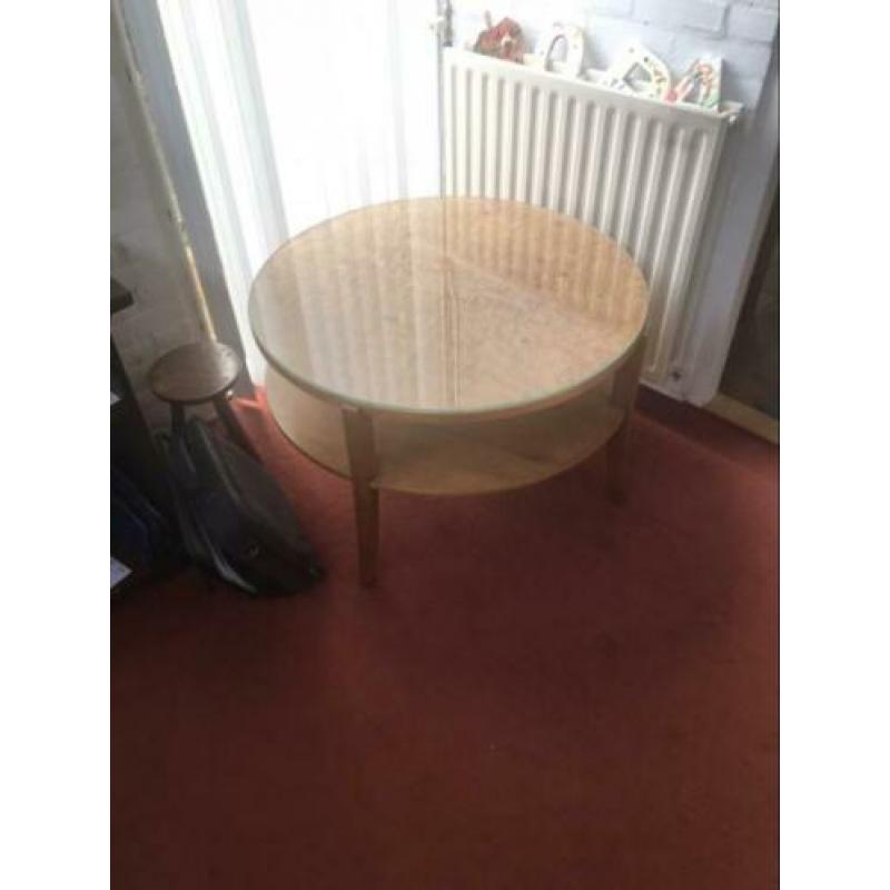 Salontafel 53 cm hoog en diagonaal 87 cm