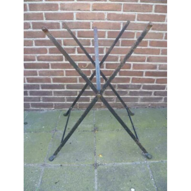 Metalen onderstel voor inklapbare tafel