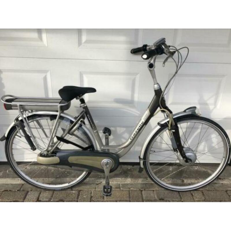 Gazelle marbella elektrische accu Goud D49 cm