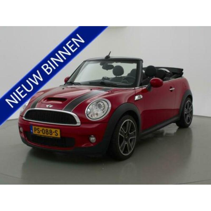 MINI Cabrio 1.6 COOPER S 174 PK + LEDER / STOELVERWARMING /