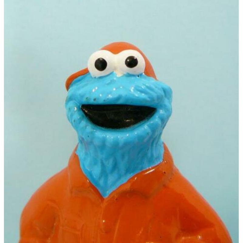 Koekiemonster sesamstraat Jim Henson muppets figuur oud