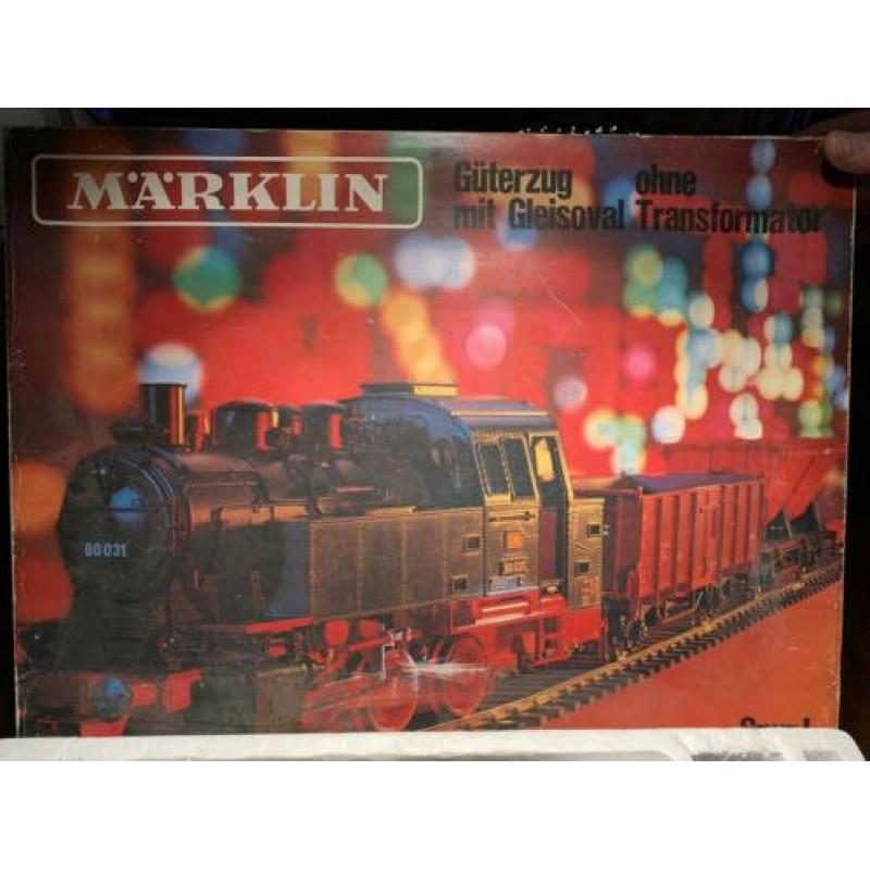 Märklin Stoomlocomotief set spoor 1 serie 80 031 (5500)