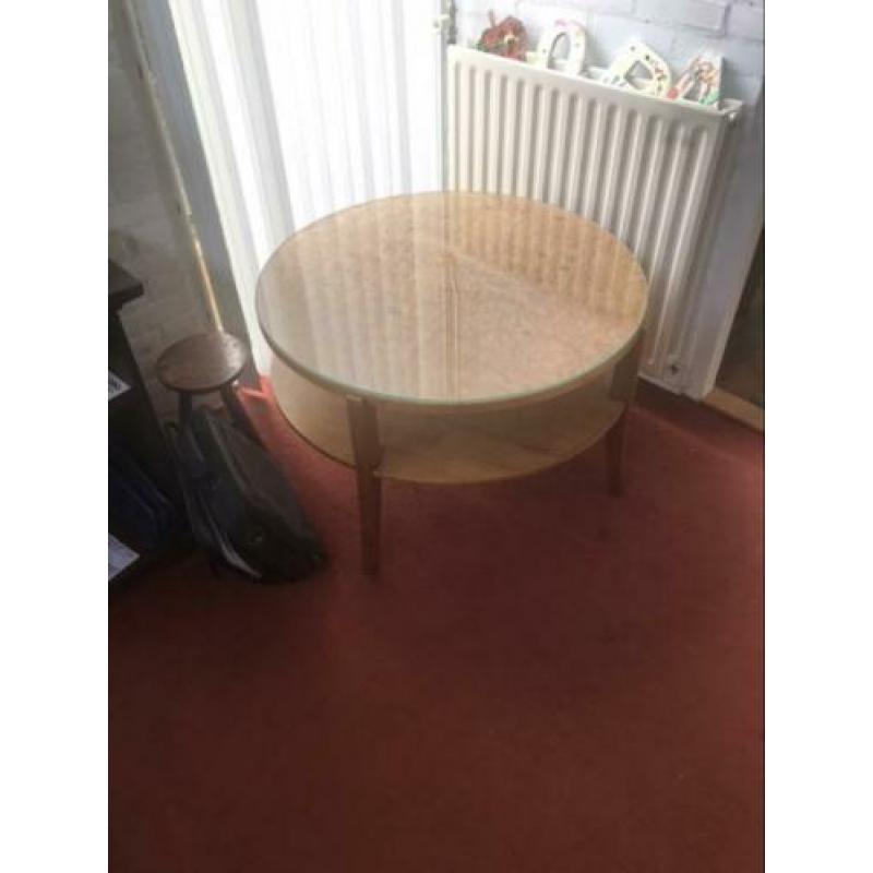 Salontafel 53 cm hoog en diagonaal 87 cm