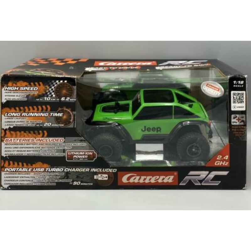 Carrera RC - Jeep Trailcat Groen | Nieuw