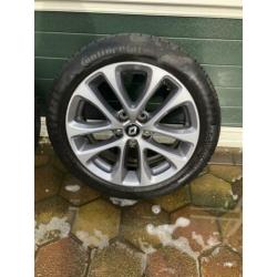 Originele renault megane velgen 205/50 R17 + zomerbanden