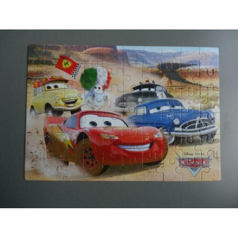 Cars 2x puzzel domino memory 4 in 1 edukit zgan Clementoni