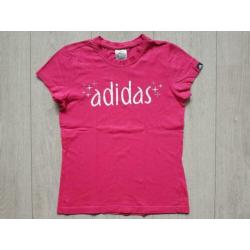 ZGAN ADIDAS Roze sport shirtje, mt 152