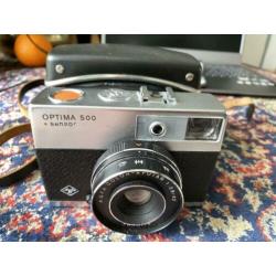 Agfa Optima 500 met originele Tas