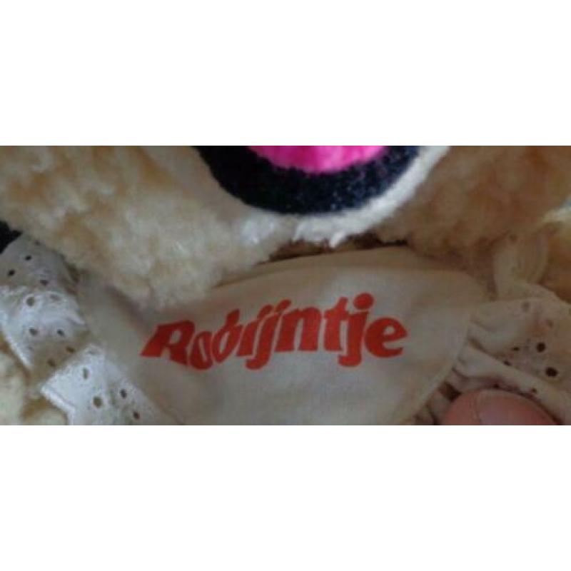 1990s ROBIJN Robijntje beer handpop knuffel 25cm Snuggle Bea