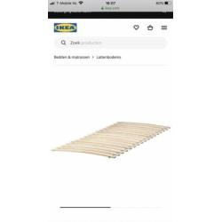 Ikea, Malm zwartbruin twee personen bed 160/200