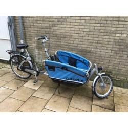 Gazelle cabby bakfiets opvouwbare bak