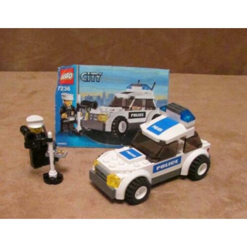 LEGO City Politiewagen met radarcontrole - 7236