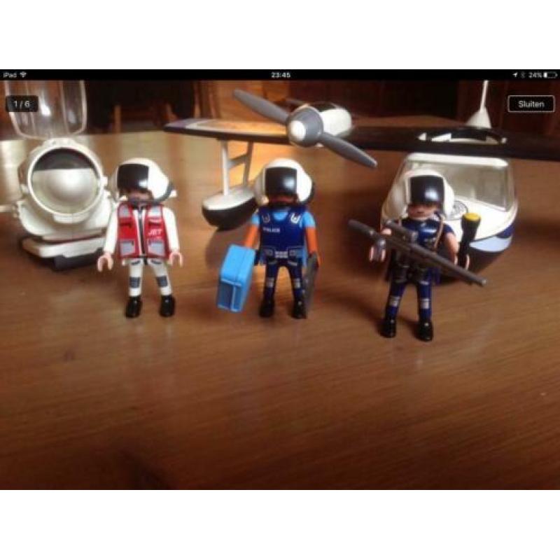 Playmobil Politie Watervliegtuig 4445