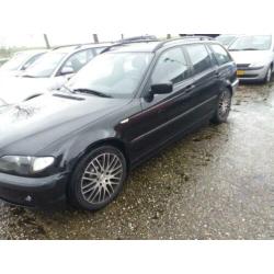 BMW 3-Serie 1.8 I 316 Touring AUT 2005 Zwart