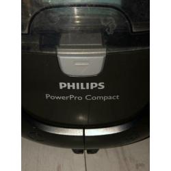 Philips power pro compact zakloze stofzuiger