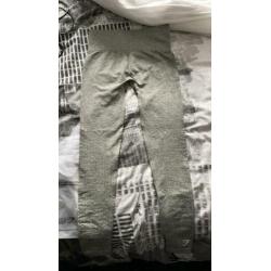 Gymshark Vital seamless leggings- Khaki Marl XS