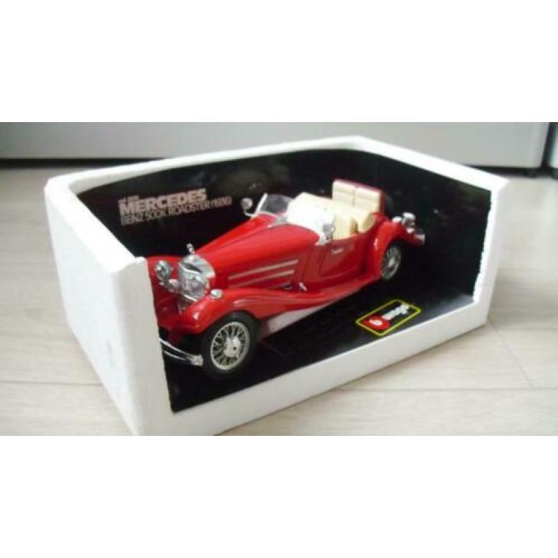 Te koop burago mercedes benz 500k roadster 1936 schaal1:18