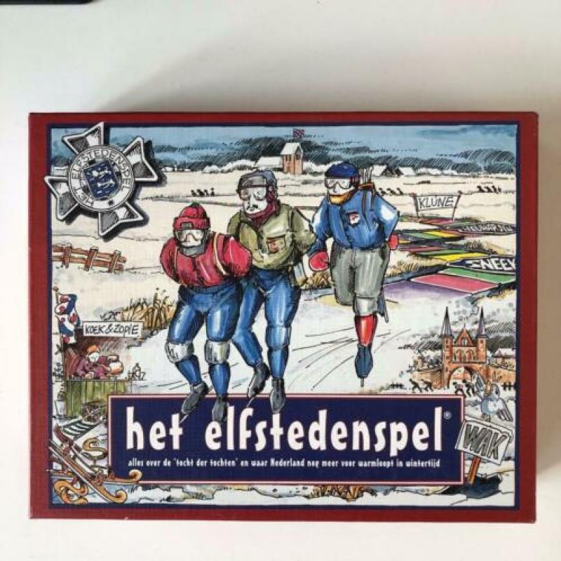 Fries Friese Elfstedenspel Elfstedentochtspel Elfstedentocht