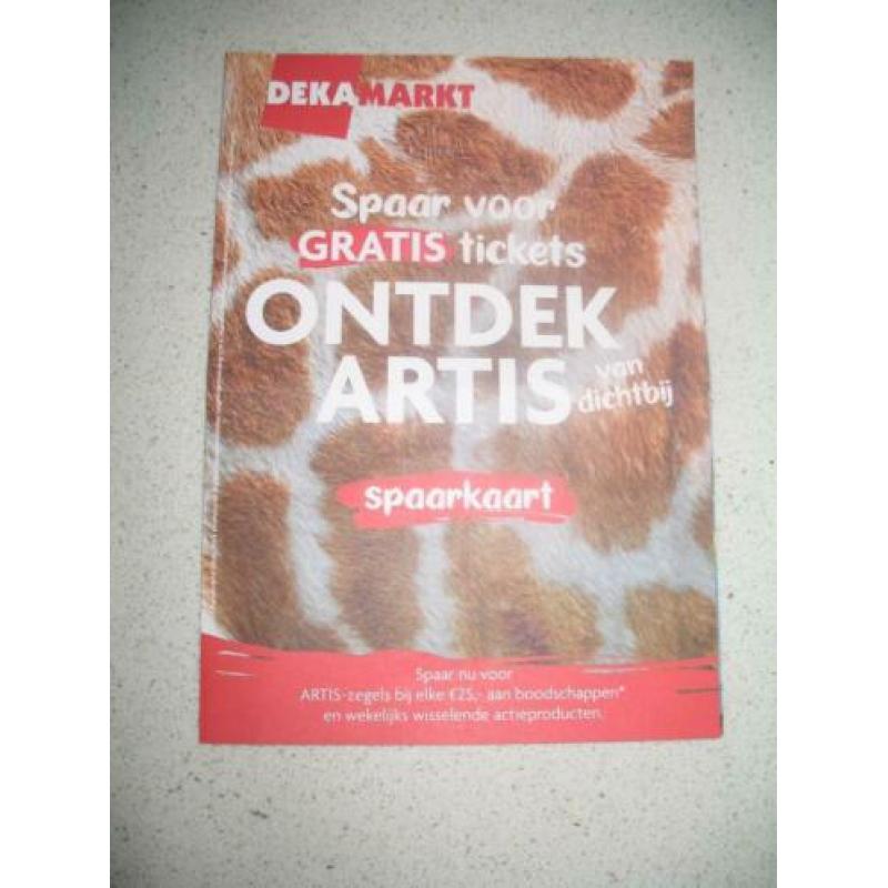 DEKA volle Artis Kaart- 2 x ??