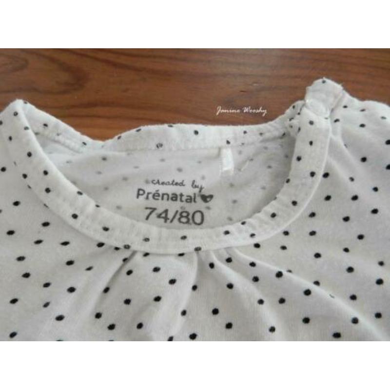 Baby romper Prénatal / Little Dreamer (goud) - Maat:74/80