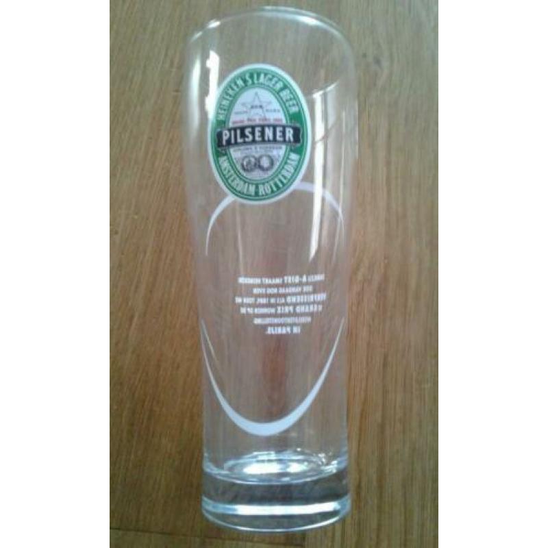 Limited edition Heineken bierglazen