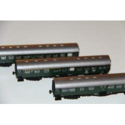 Fleischmann 81 2702, 2802, 2905 ombouwagons zgan 2x verl.