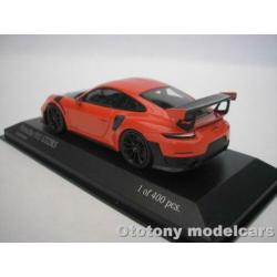 Porsche 911 (991.2) GT2 RS 2018 Oranje 1/43 Minichamps