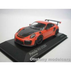 Porsche 911 (991.2) GT2 RS 2018 Oranje 1/43 Minichamps