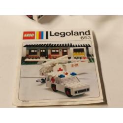 653 LEGO setje ambulance jaren 60