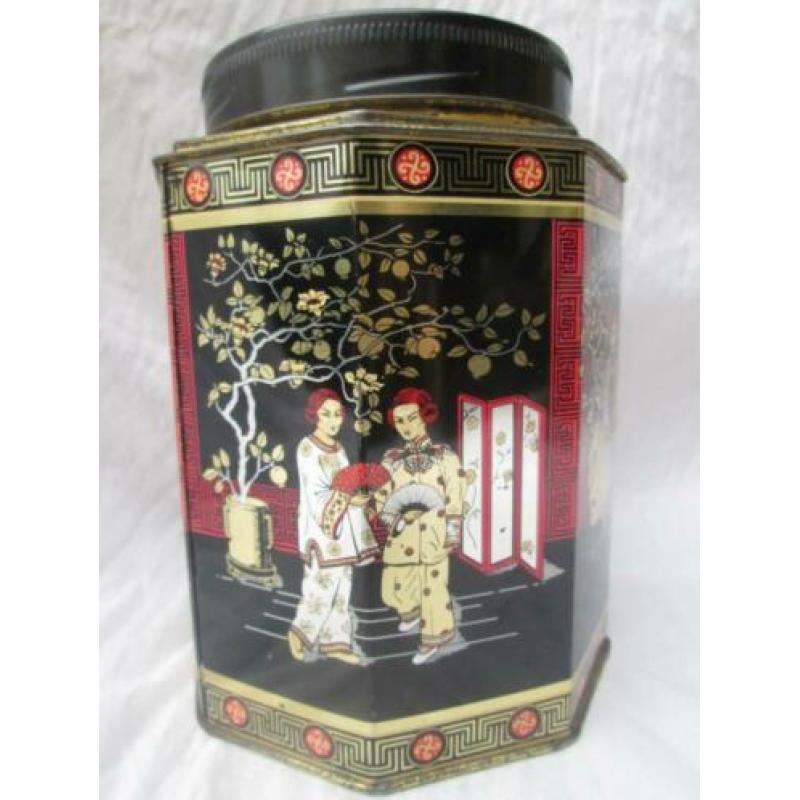 Engels Blik Chinese Afbeeldingen Container Made In England