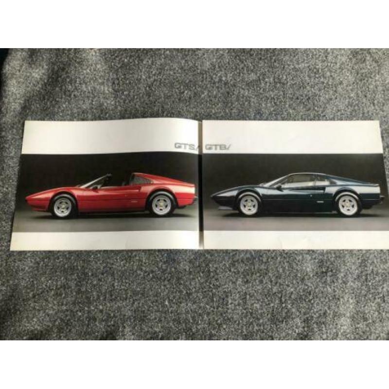 Folder / Brochure Ferrari 308 Quattrovalvole