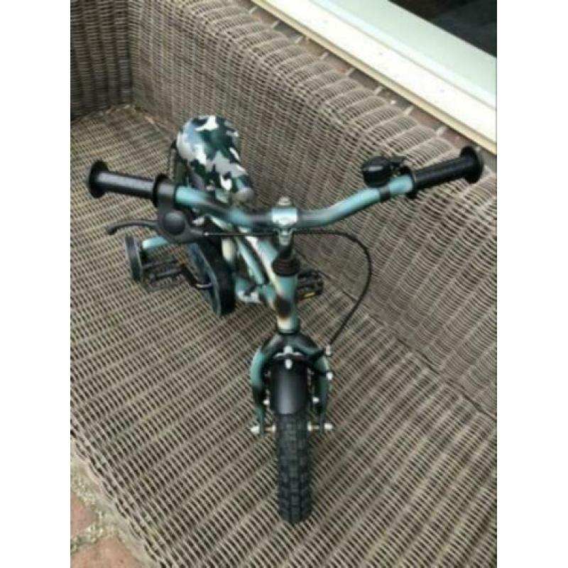 stoere kinder fiets Yipeeh ambush cruiser 12 inch camouflage