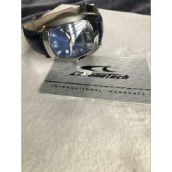 Chronotech horloge blauw